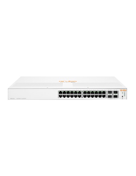 HPE Aruba Networking Aruba Instant On 1930 24G Class4 PoE 4SFP SFP+ 195W Gestionado L2+ Gigabit Ethernet (10 100 1000) Energía