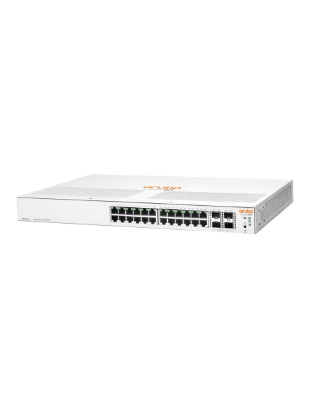 HPE Aruba Networking Aruba Instant On 1930 24G Class4 PoE 4SFP SFP+ 195W Gestionado L2+ Gigabit Ethernet (10 100 1000) Energía