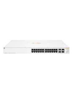 HPE Aruba Networking Aruba Instant On 1930 24G Class4 PoE 4SFP SFP+ 370W Gestionado L2+ Gigabit Ethernet (10 100 1000) Energía