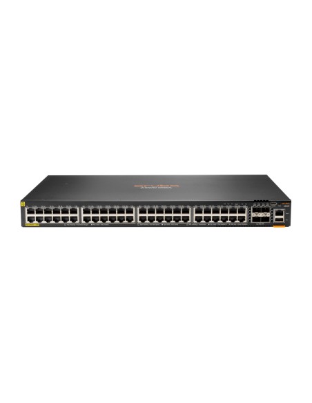 HPE Aruba Networking CX 6200F 48G Class-4 PoE 4SFP+ 740W Gestionado L3 Gigabit Ethernet (10 100 1000) Energía sobre Ethernet