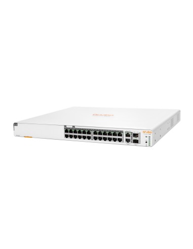 HPE Aruba Networking Aruba Instant On 1960 24G 20p Class4 4p Class6 PoE 2XGT 2SFP+ 370W (x5) Gestionado L2+ Gigabit Ethernet