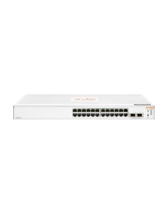 HPE Aruba Networking Aruba Instant On 1830 24G 2SFP Gestionado L2 Gigabit Ethernet (10 100 1000) 1U