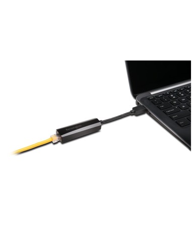 Kensington Adaptador UA0000E USB-A Ethernet  negro