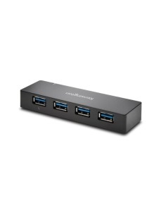 Kensington Cargador y hub USB 3.0 de cuatro puertos UH4000C