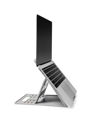 Kensington Elevador y soporte enfriador ergonómico y ajust. para portátiles hasta 14’’ SmartFit® Easy Riser™ Go