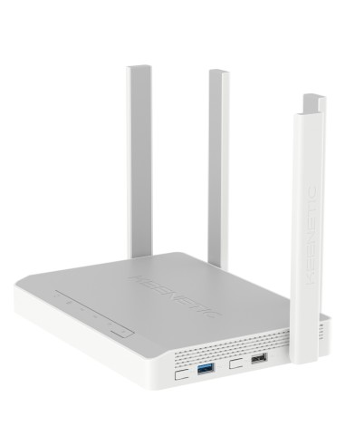 Keenetic Hero Router Wi-Fi en malla AX1800 con CPU de doble núcleo, Smart Switch Gigabit de 5 puertos, puerto Combo SFP,