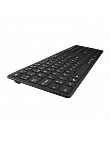 V7 Teclado Bluetooth KW550ESBT de 2,4 GHz, modo dual, QWERTY español  negro