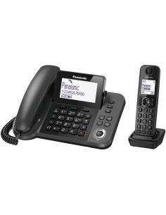 Panasonic KX-TGF310 Teléfono DECT Identificador de llamadas Negro