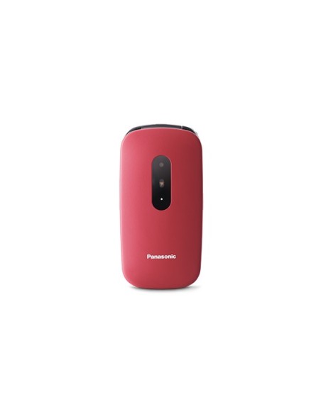 Panasonic KX-TU446 6,1 cm (2.4") 110 g Rojo Teléfono para personas mayores