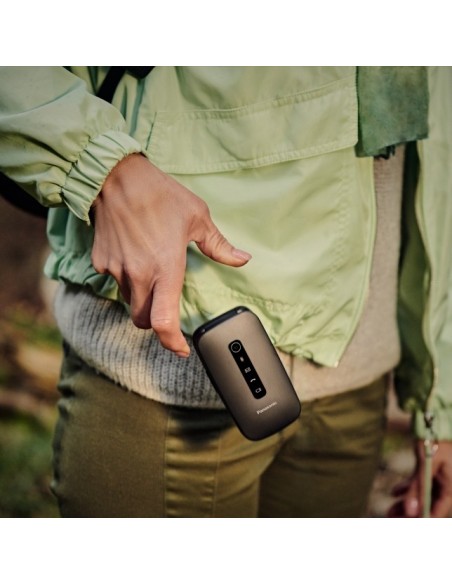 Panasonic KX-TU550 7,11 cm (2.8") Negro Teléfono básico