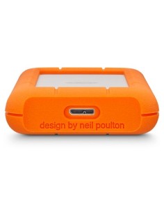 LaCie Rugged Mini disco duro externo 2 TB 5400 RPM Micro-USB B 3.2 Gen 1 (3.1 Gen 1) Naranja, Plata 2