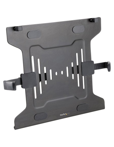 StarTech.com Bandeja VESA para Ordenador Portátil - Soporte Ajustable con Brazo de Monitor para Ordenador Portátil (4,5kg) -