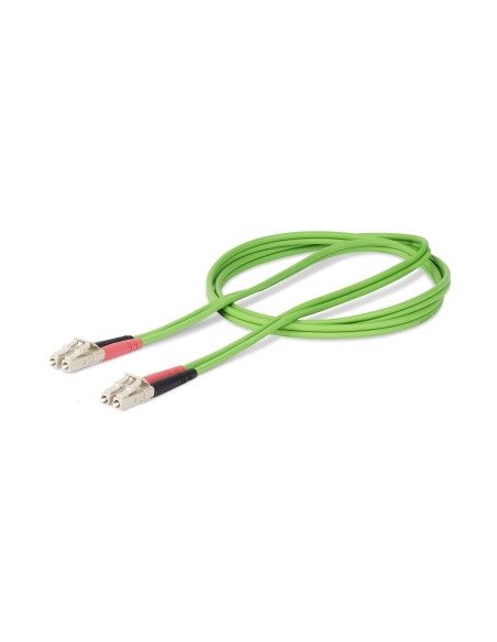 StarTech.com Cable de Fibra Óptica LC a LC (UPC) OM5 Multimodo 2m - Dúplex 50 125µm LOMMF Tipo Cremallera VCSEL 40G 100G - No StarTech.com Cable de Fibra Óptica LC a LC (UPC) OM5 Multimodo 2m - Dúplex 50 125µm LOMMF Tipo Cremallera VCSEL 40G 100G - No
