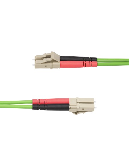 StarTech.com Cable de Fibra Óptica LC a LC (UPC) OM5 Multimodo 3m - Dúplex 50 125µm LOMMF Tipo Cremallera VCSEL 40G 100G - No StarTech.com Cable de Fibra Óptica LC a LC (UPC) OM5 Multimodo 3m - Dúplex 50 125µm LOMMF Tipo Cremallera VCSEL 40G 100G - No