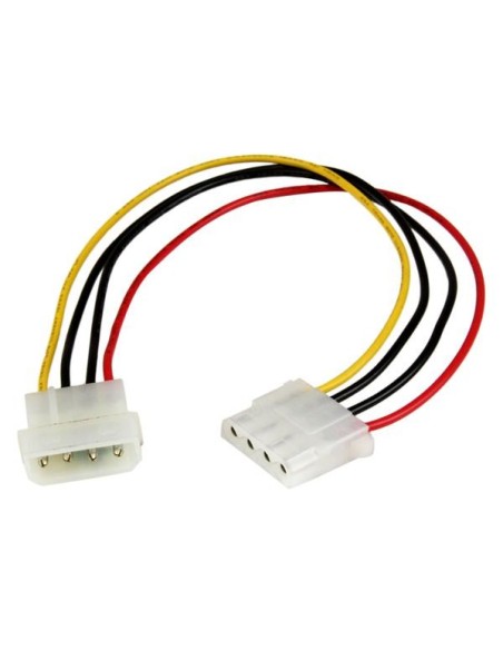 StarTech.com Cable de 30cm de Extensión de Alimentación Corriente Molex LP4 - 4 pines Macho a Hembra