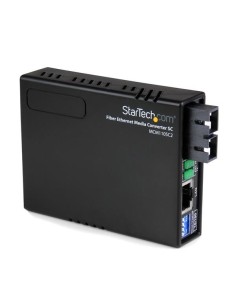 StarTech.com Conversor de Medios Ethernet RJ45 a Fibra Óptica Multimodo SC - 2Km