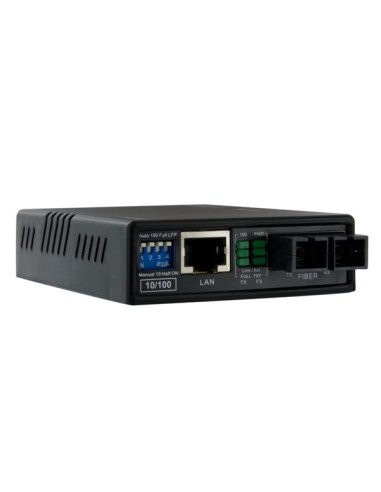 StarTech.com Conversor de Medios Ethernet RJ45 a Fibra Óptica Multimodo SC - 2Km