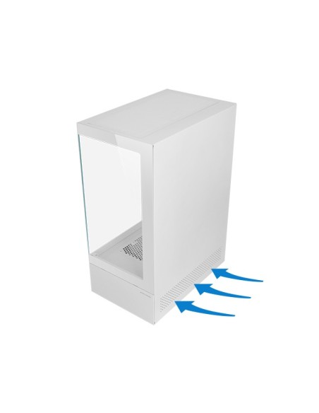 Mars Gaming MC-XOW Midi Tower Blanco