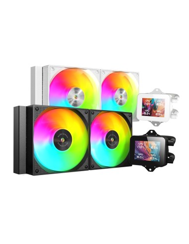 Mars Gaming MLVISION240 sistema de refrigeración para ordenador Procesador Sistema de refrigeración líquida todo en uno 12 cm