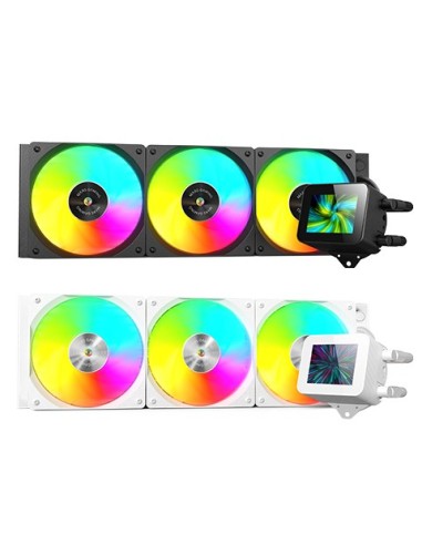 Mars Gaming MLVISION360 sistema de refrigeración para ordenador Procesador Sistema de refrigeración líquida todo en uno 12 cm