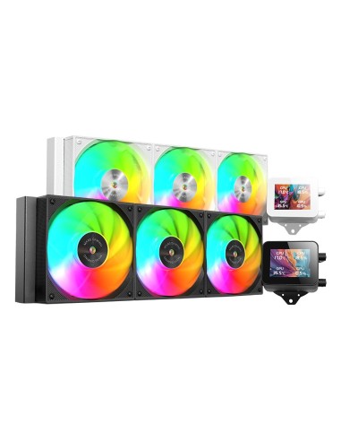 Mars Gaming MLVISION360 sistema de refrigeración para ordenador Procesador Sistema de refrigeración líquida todo en uno 12 cm