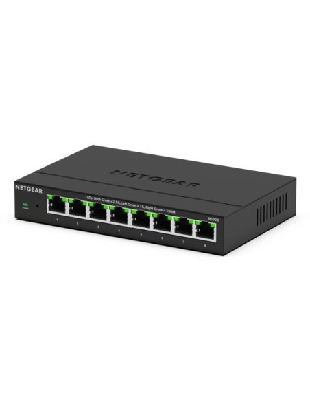 NETGEAR MS308E No administrado 2.5G Ethernet (100 1000 2500) Negro