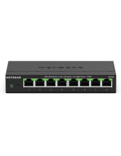 NETGEAR MS308E No administrado 2.5G Ethernet (100 1000 2500) Negro 2