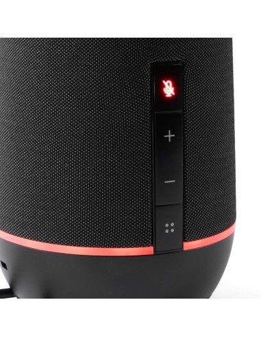 Owl Labs Meeting Owl 4+  cámara de videoconferencia inteligente 4K de 360 grados, micrófono y altavoz (enfoque automático del