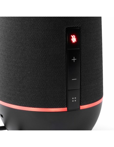 Owl Labs Meeting Owl 4+  cámara de videoconferencia inteligente 4K de 360 grados, micrófono y altavoz (enfoque automático del