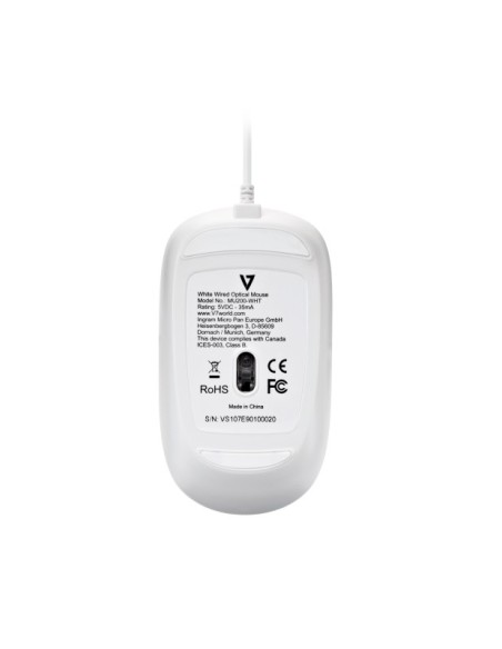 V7 Perfil bajo USB Óptico Ratón – TUV-GS