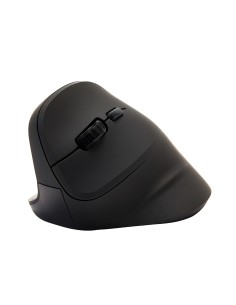 V7 Ratón ergonómico vertical MW400L para mano izquierda 2.4 Ghz - Negro - Conectividad inalámbrica - Interfaz USB 2