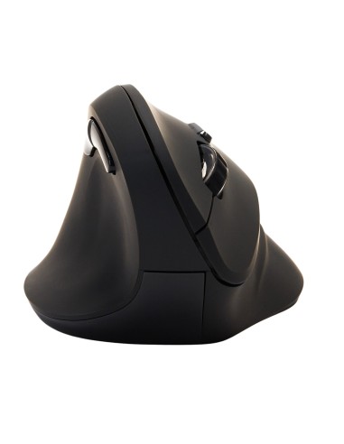 V7 Ratón ergonómico vertical MW400L para mano izquierda 2.4 Ghz - Negro - Conectividad inalámbrica - Interfaz USB