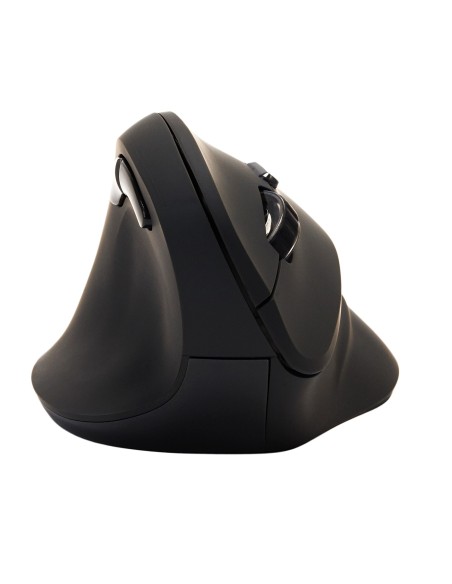 V7 Ratón ergonómico vertical MW400L para mano izquierda 2.4 Ghz - Negro - Conectividad inalámbrica - Interfaz USB