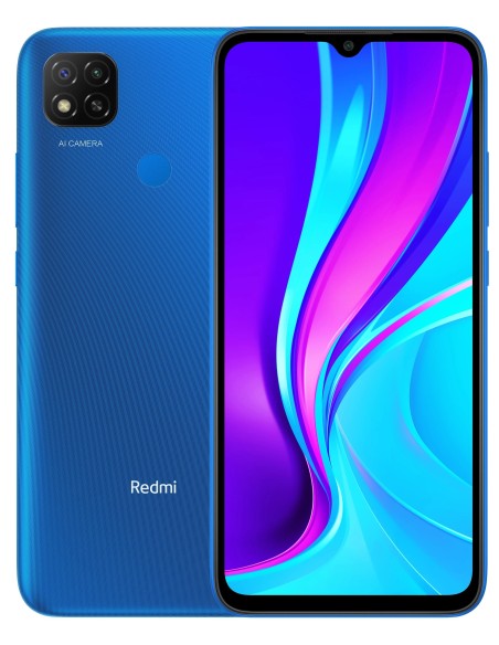 Xiaomi Redmi 9C 16,6 cm (6.53") SIM doble Android 10 4G MicroUSB 3 GB 64 GB 5000 mAh Azul