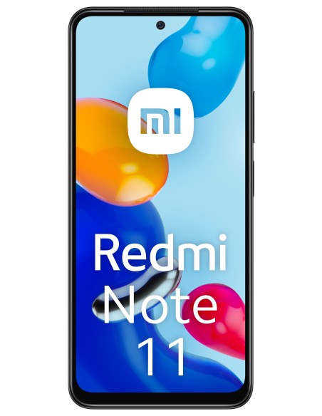 Xiaomi Redmi Note 11 16,3 cm (6.43") SIM doble Android 11 4G USB Tipo C 4 GB 128 GB 5000 mAh Grafito, Gris