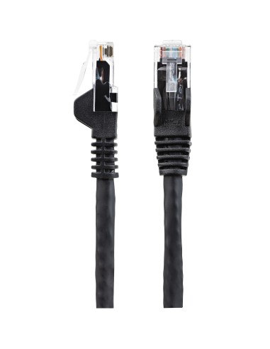 StarTech.com Cable de 10m CAT6 Ethernet - LSZH - Cable de Red RJ45 UTP de 10Gb - 650MHz - PoE de 100W - Latiguillo Snagless con