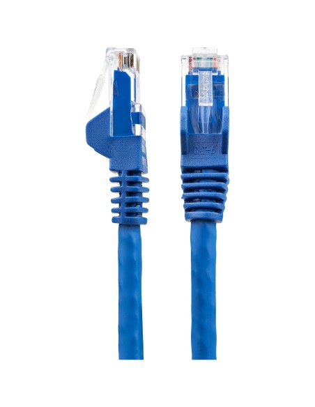 StarTech.com Cable Ethernet CAT6 de 1m - LSZH - Cable de Red de 10 Gigabits de 650MHz y PoE de 100W UTP sin Enganches StarTech.com Cable Ethernet CAT6 de 1m - LSZH - Cable de Red de 10 Gigabits de 650MHz y PoE de 100W UTP sin Enganches