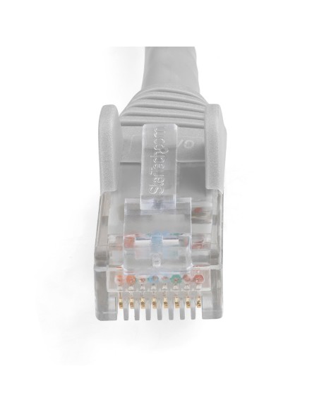 StarTech.com Cable Ethernet CAT6 de 3m - LSZH - Cable de Red de 10 Gigabits de 650MHz y PoE de 100W UTP sin Enganches