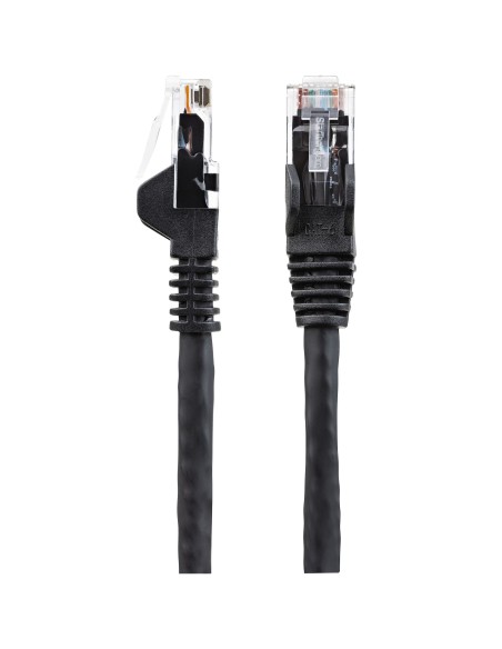 StarTech.com Cable de 7m CAT6 Ethernet - LSZH - Cable de Red RJ45 UTP de 10Gb - 650MHz - PoE de 100W - Latiguillo Snagless con