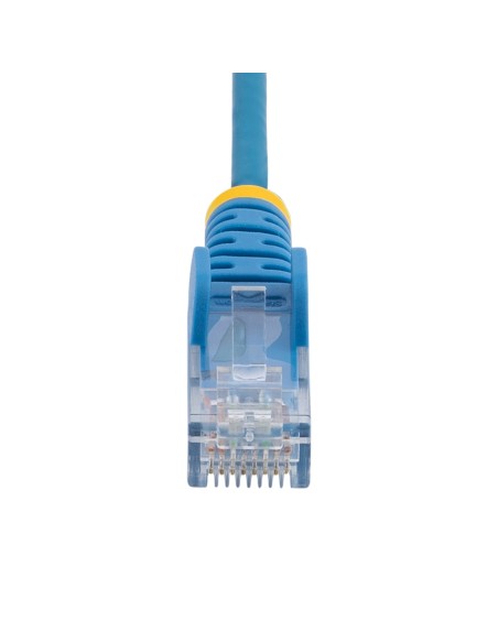 StarTech.com Cable Cat6 de 2m - Delgado - con Conectores RJ45 sin Enganches - Azul StarTech.com Cable Cat6 de 2m - Delgado - con Conectores RJ45 sin Enganches - Azul