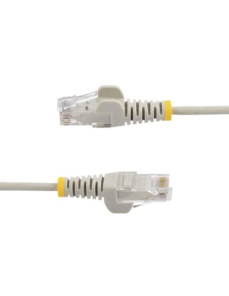 StarTech.com Cable Cat6 de 50cm - Delgado - con Conectores RJ45 sin Enganches - Gris StarTech.com Cable Cat6 de 50cm - Delgado - con Conectores RJ45 sin Enganches - Gris