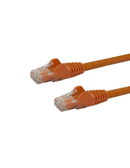 StarTech.com N6PATC10MOR cable de red Naranja 10 m Cat6 U UTP (UTP)