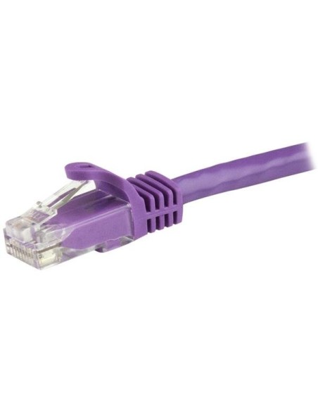StarTech.com N6PATC15MPL cable de red Púrpura 15 m Cat6 U UTP (UTP)