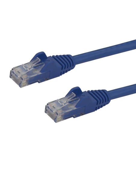 StarTech.com Cable de Red Ethernet Snagless Sin Enganches Cat 6 Cat6 Gigabit 1m - Azul StarTech.com Cable de Red Ethernet Snagless Sin Enganches Cat 6 Cat6 Gigabit 1m - Azul
