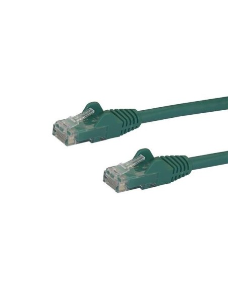 StarTech.com Cable de 2m Verde de Red Gigabit Cat6 Ethernet RJ45 sin Enganche - Snagless StarTech.com Cable de 2m Verde de Red Gigabit Cat6 Ethernet RJ45 sin Enganche - Snagless