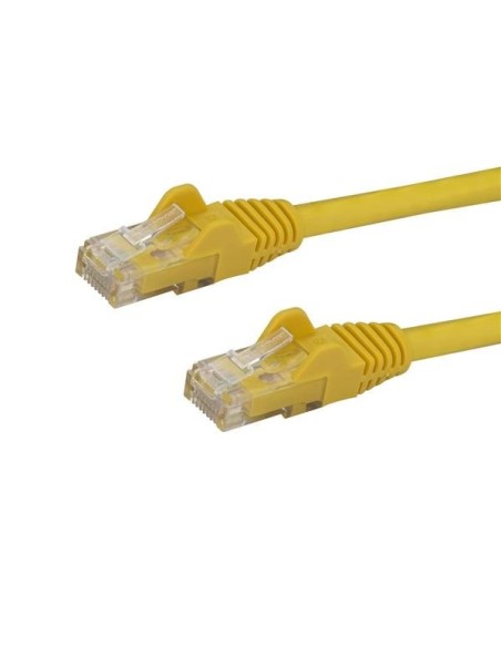 StarTech.com Cable de 2m Amarillo de Red Gigabit Cat6 Ethernet RJ45 sin Enganche - Snagless StarTech.com Cable de 2m Amarillo de Red Gigabit Cat6 Ethernet RJ45 sin Enganche - Snagless