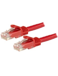 StarTech.com Cable de Red Ethernet Cat6 Snagless de 3m Rojo - Cable Patch RJ45 UTP