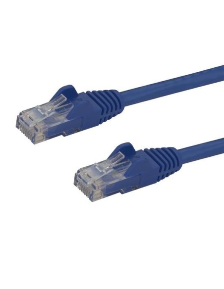 StarTech.com Cable de Red Ethernet Snagless Sin Enganches Cat 6 Cat6 Gigabit 0,5m - Azul