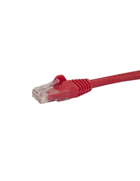 StarTech.com Cable de Red de 0,5m Rojo Cat6 UTP Ethernet Gigabit RJ45 sin Enganches StarTech.com Cable de Red de 0,5m Rojo Cat6 UTP Ethernet Gigabit RJ45 sin Enganches