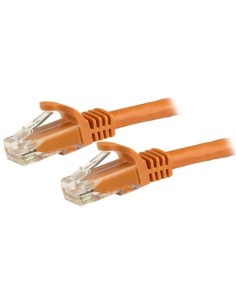 StarTech.com Cable de Red Ethernet Cat6 Sin Enganche de 5m Naranja - Cable Patch Snagless RJ45 UTP